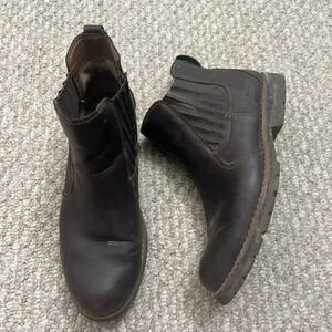 B.o.c  brown ankle booties size 8.5
